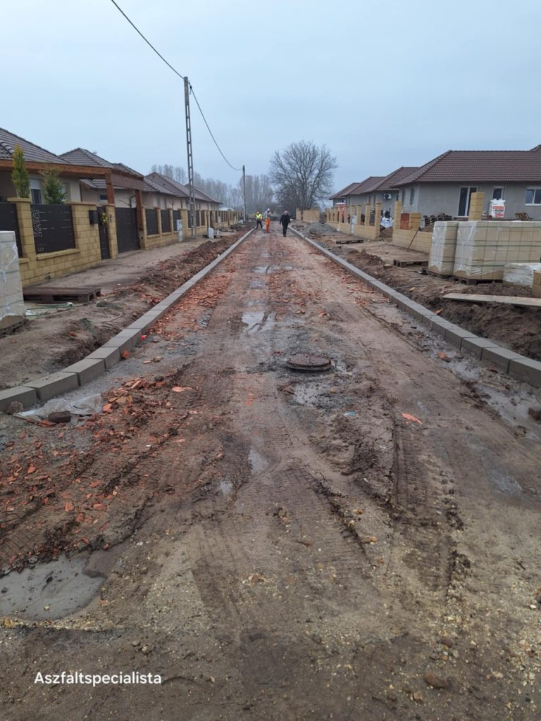 Aszfaltozás 2025 - Magánszemélyeknek - Tükör Aszfalt út - 113 Large